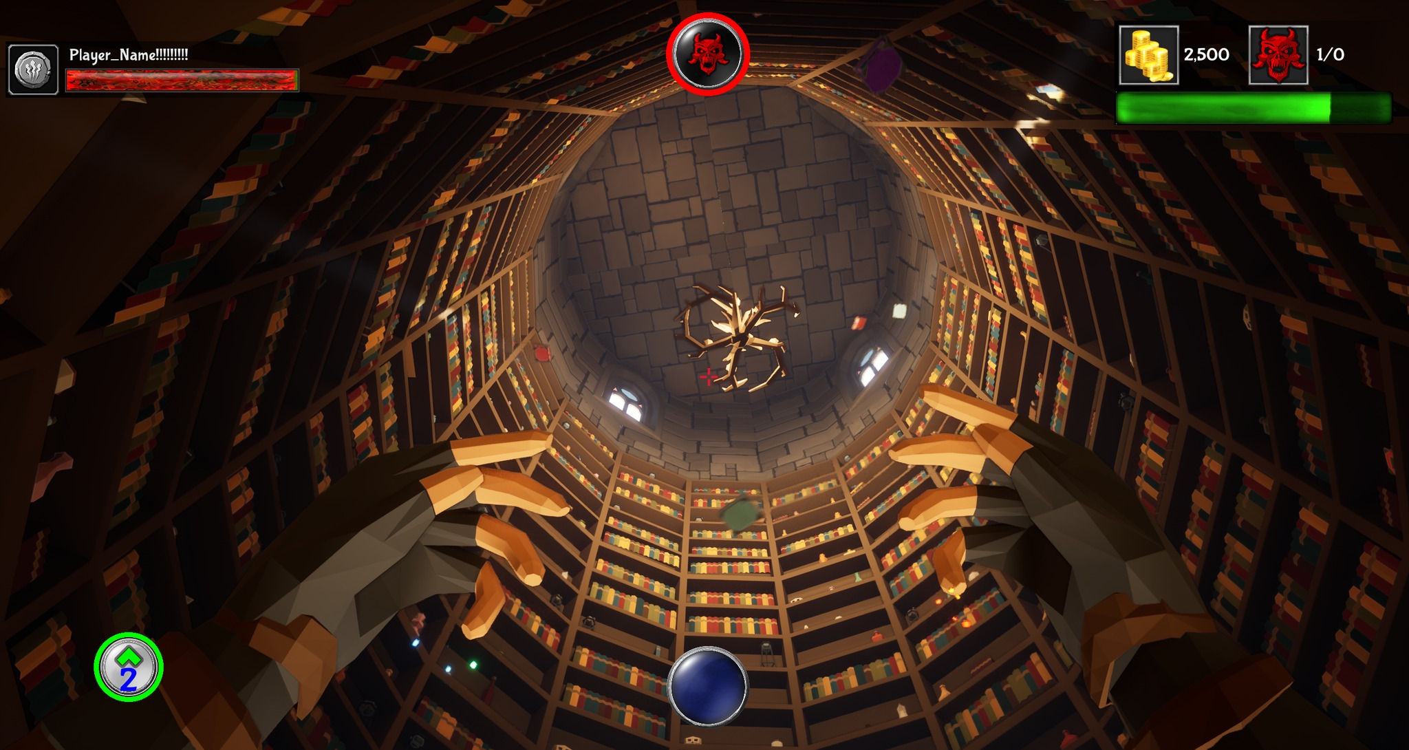 Library interior